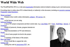 How Did The First Website Look Like?